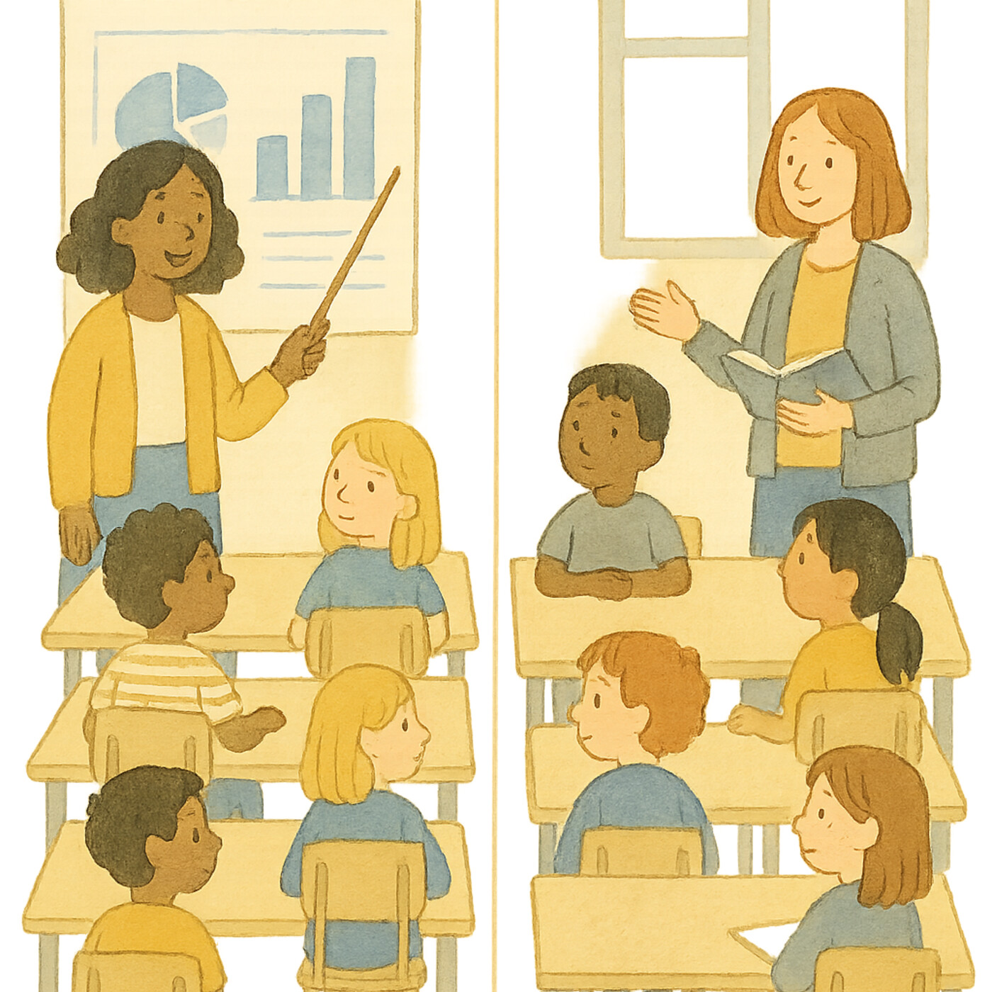 The Teacher Who Really Looked — a Wonder story