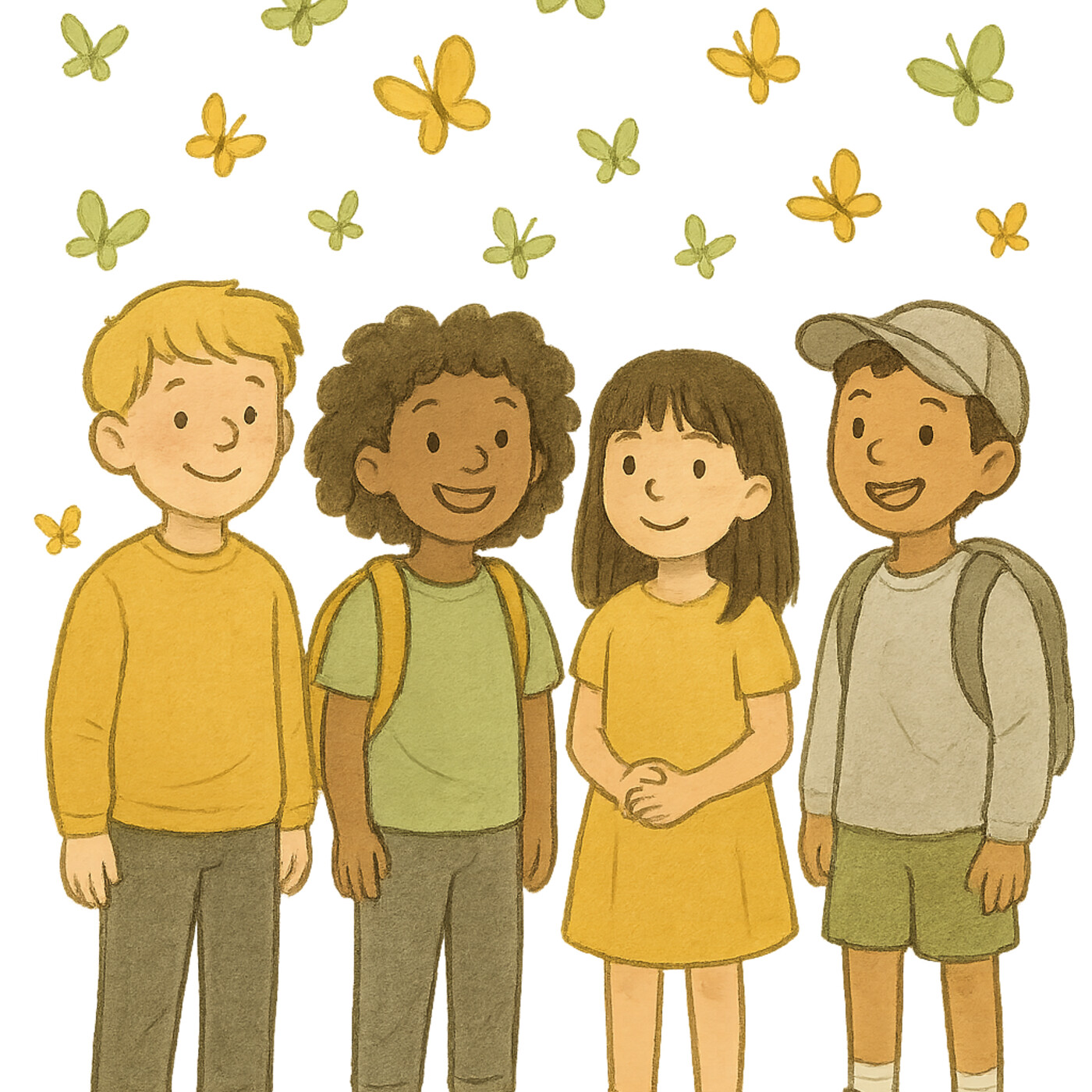 The Butterflies That Help — a Wonder story