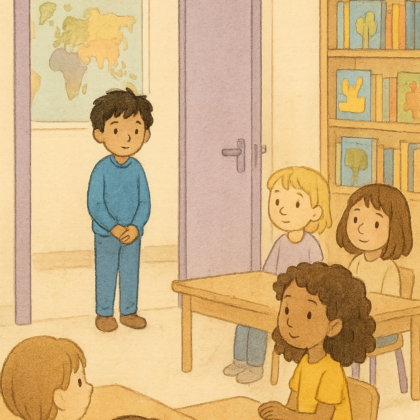 The Boy Who Didn't Have the Words Yet — a Wonder story